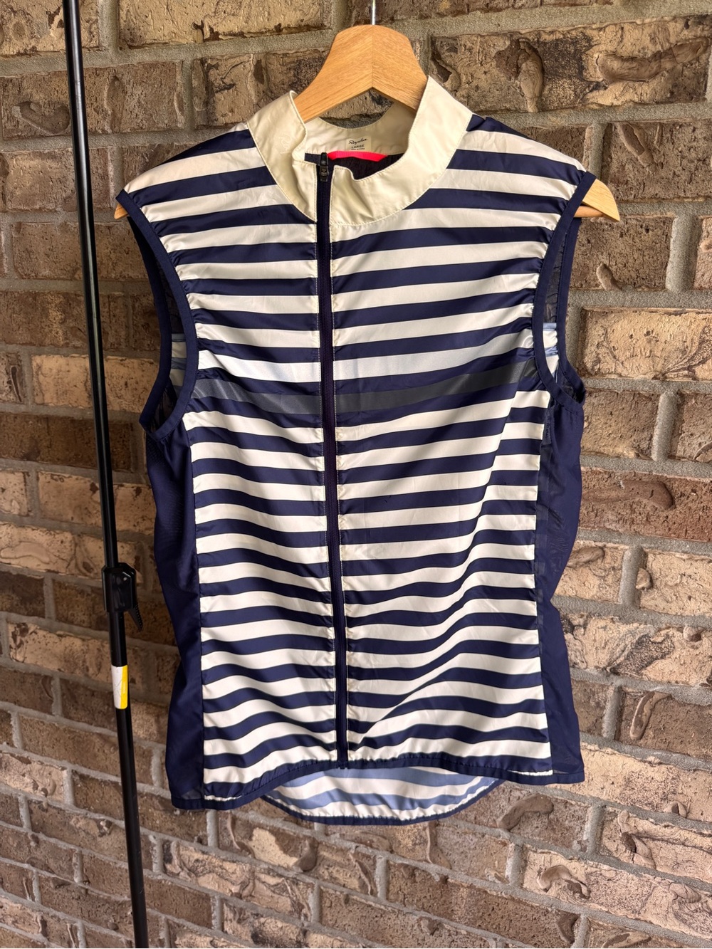Rapha Women’s Brevet Gilet Windproof Cycling Vest Navy White Size L